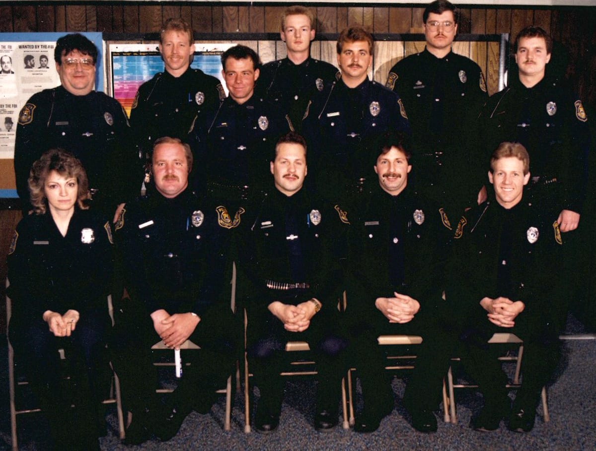 Historic Chesterfield Township Police Department photograph