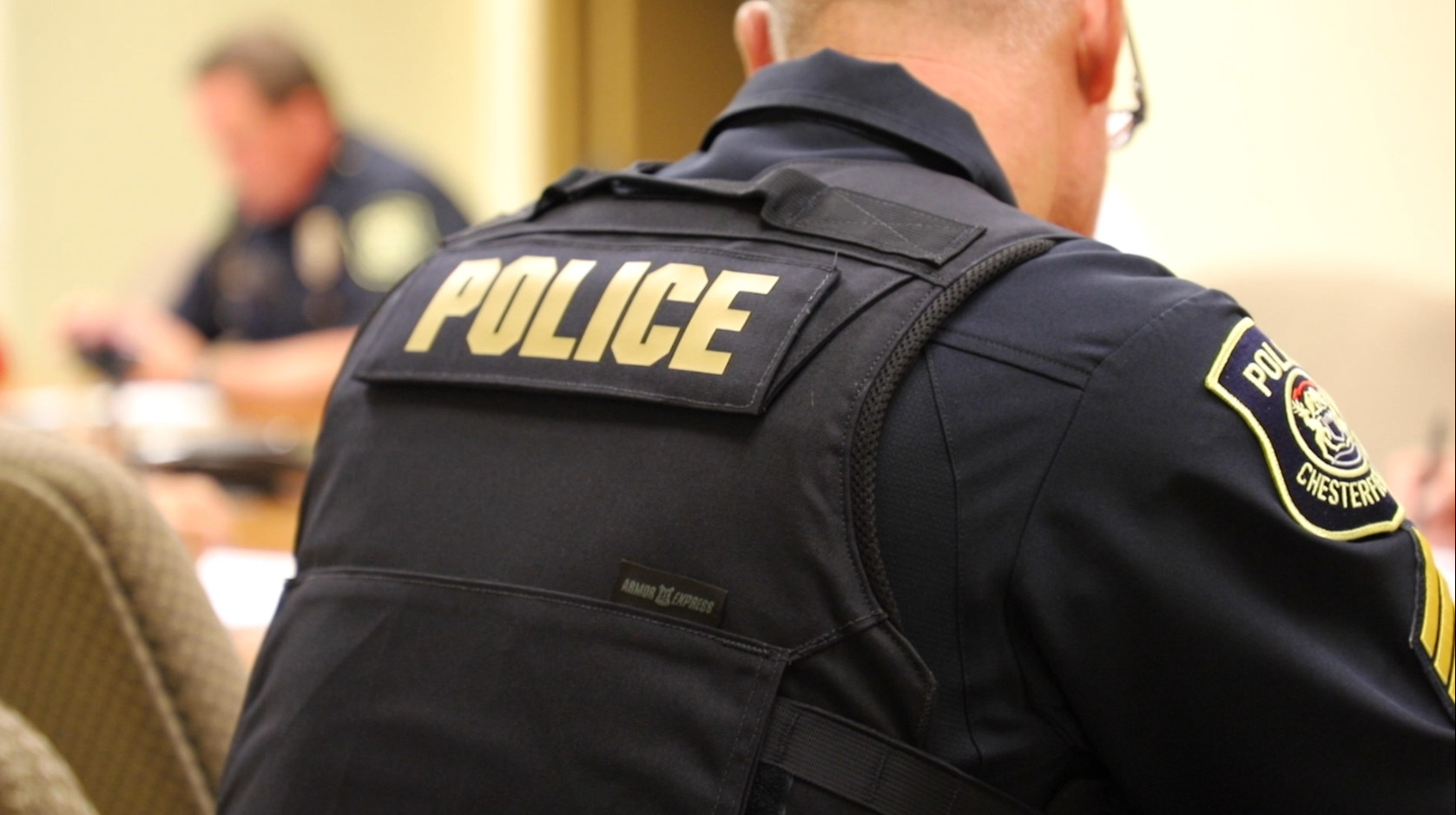 Chesterfield Township officers on duty