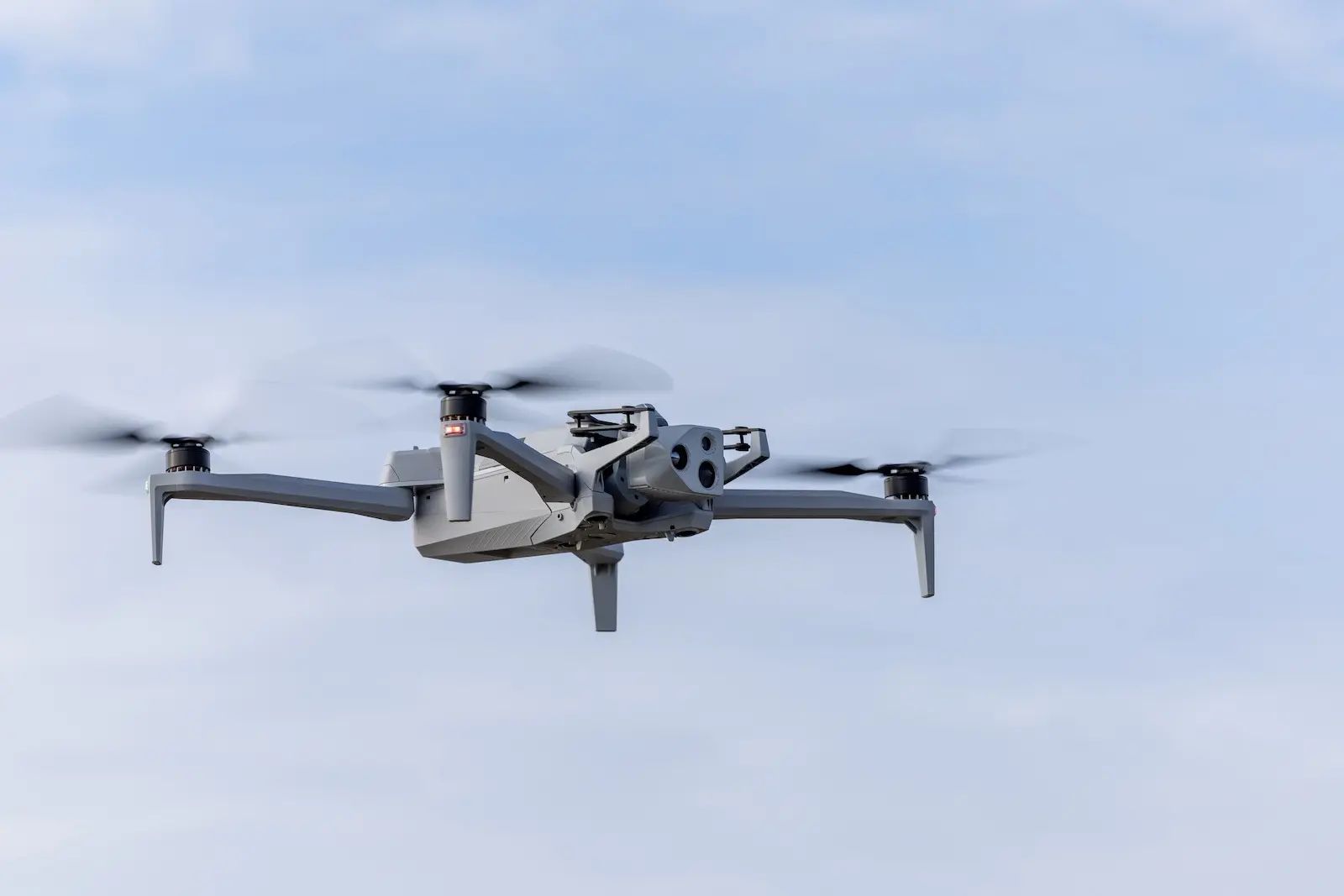 Chesterfield Township Police Department drone in flight