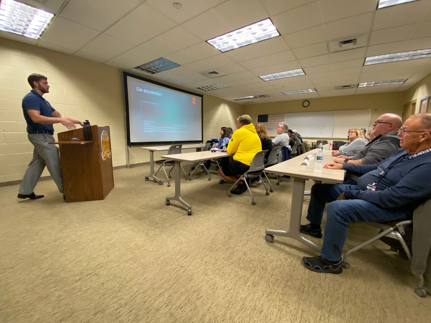 Citizens Academy classroom session
