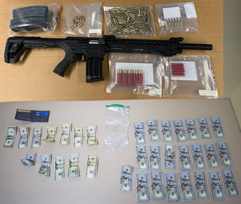 Press Release: Traffic Stop Leads to Arrest of Couple With Narcotics, Cash & Firearm