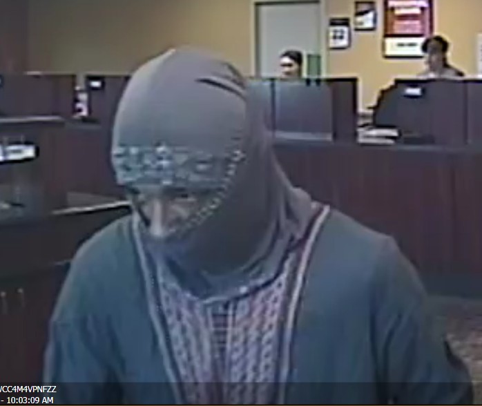Bank Robbery Suspect Arrested