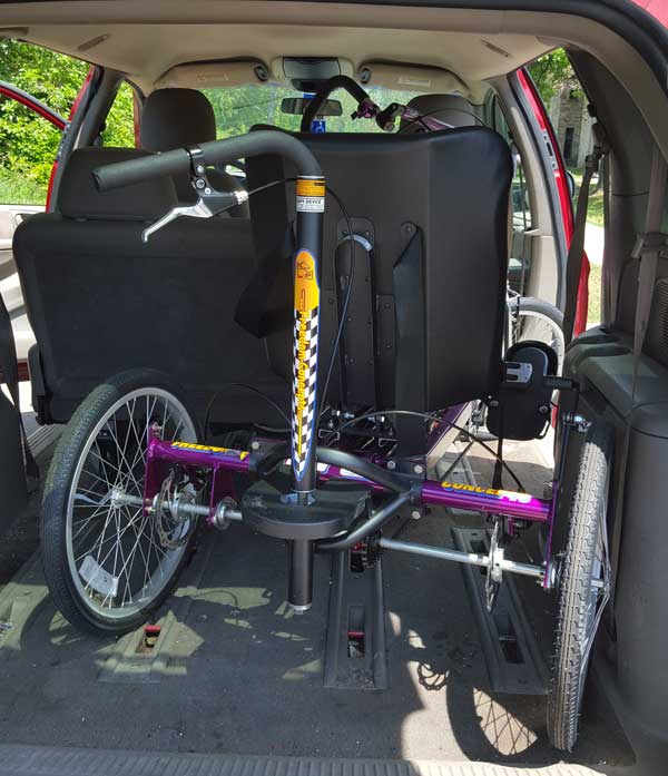 Special Tricycle Stolen From Mini-Van