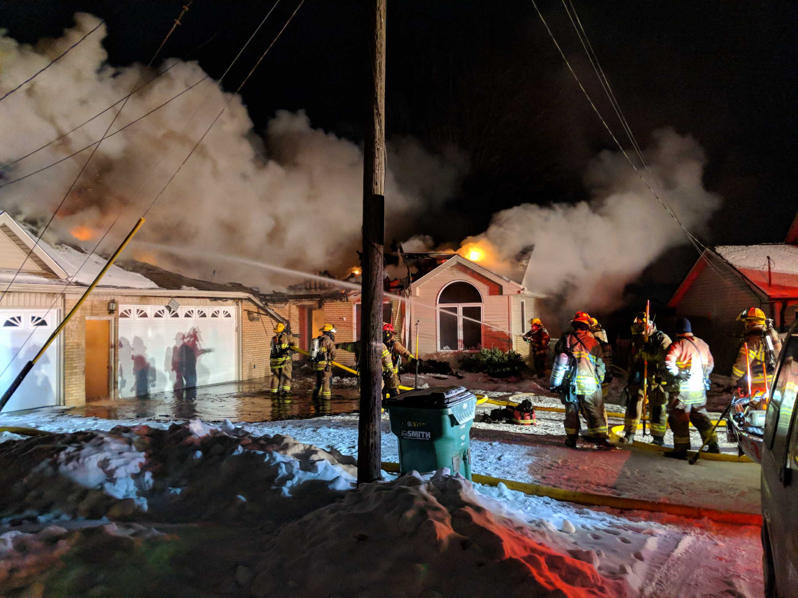 Fire Destroys Vacant Home