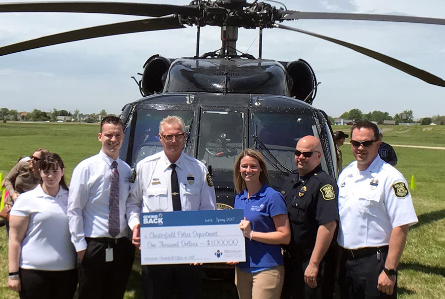 Chesterfield Police Receive Donation