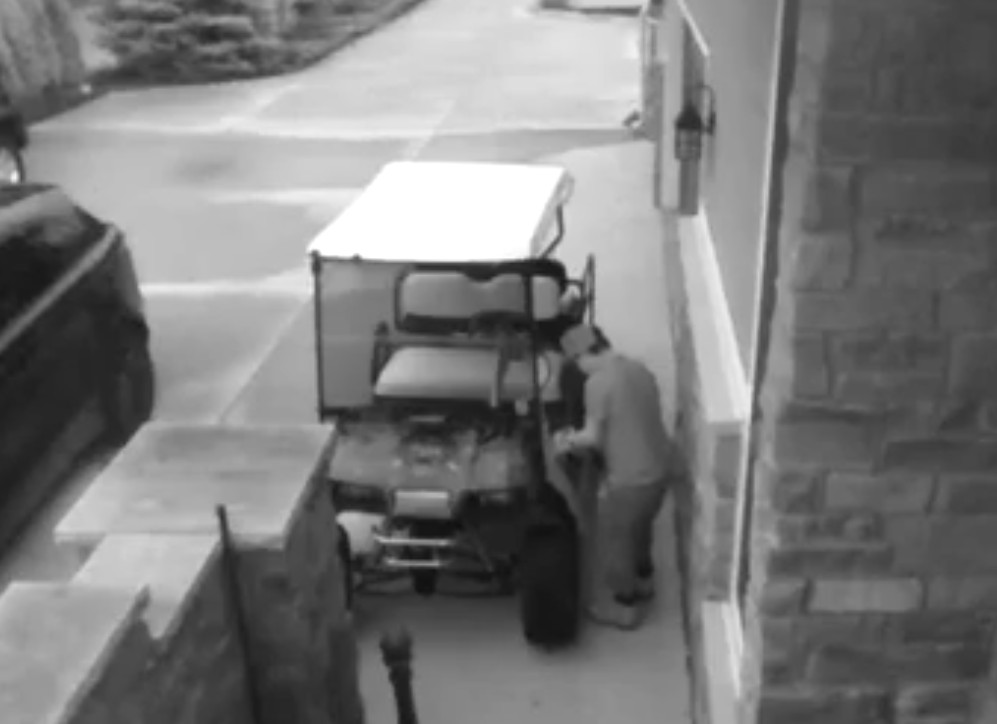 Attempted Golf Cart Theft