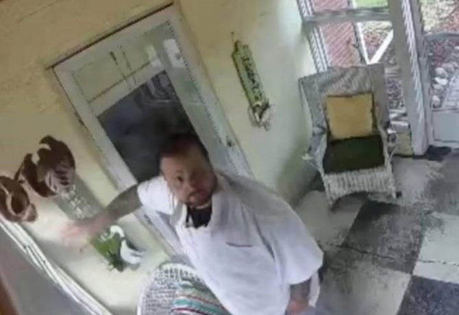 Image from PRESS RELEASE: B&E Suspect Taken Into Custody